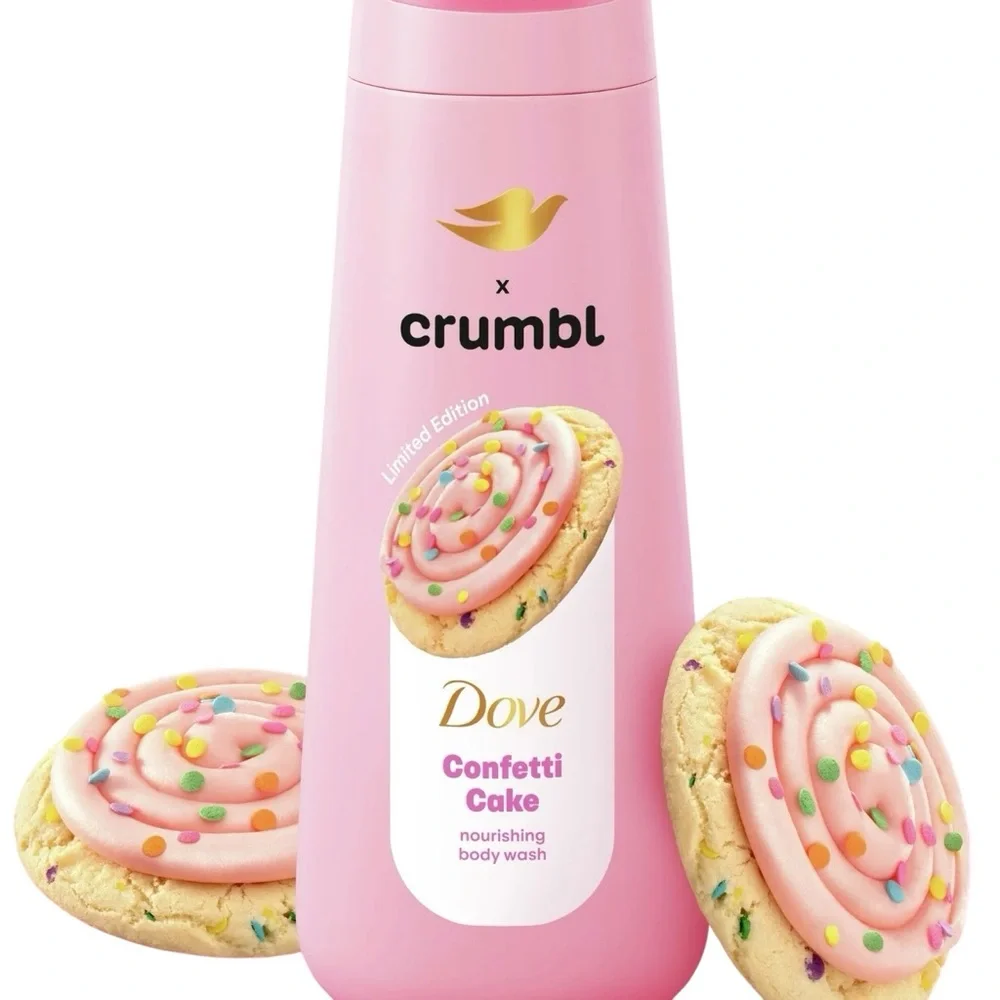 Dove‎ x Crumbl — Confetti Cake Body Wash Limited Edition